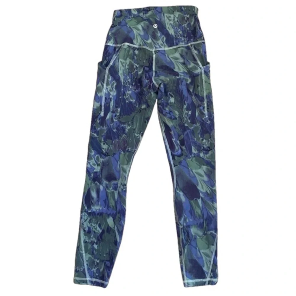 Lululemon Nouveau Marble Align High-Rise Pant with Pockets | Size 8, 25